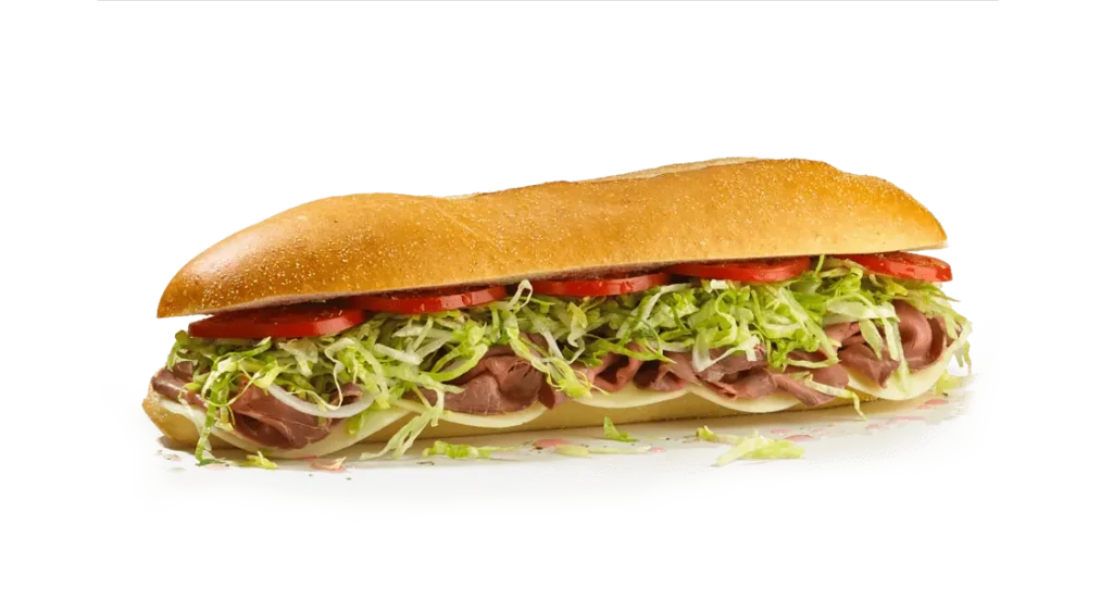 #6 Giant Roast Beef and Provolone