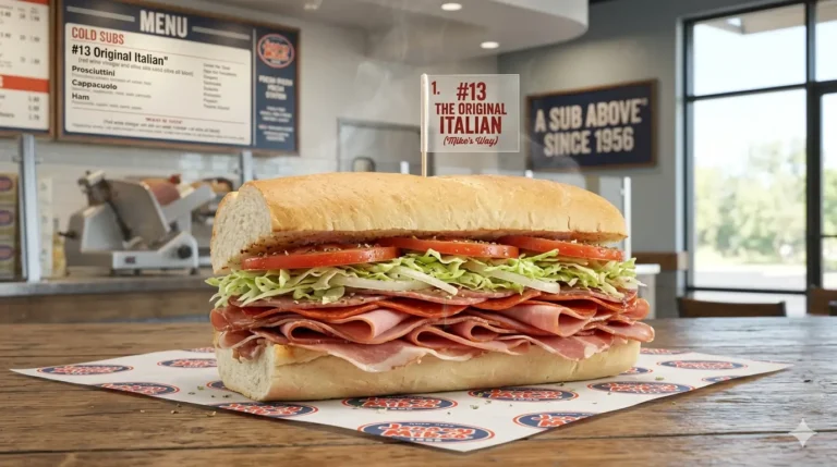 Jersey Mike’s Italian Sub (#13).