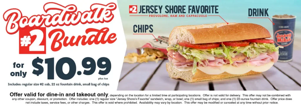 Today’s Special Deal at Jersey Mikes