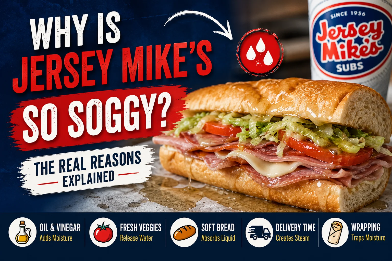 why is jersey mikes so soggy
