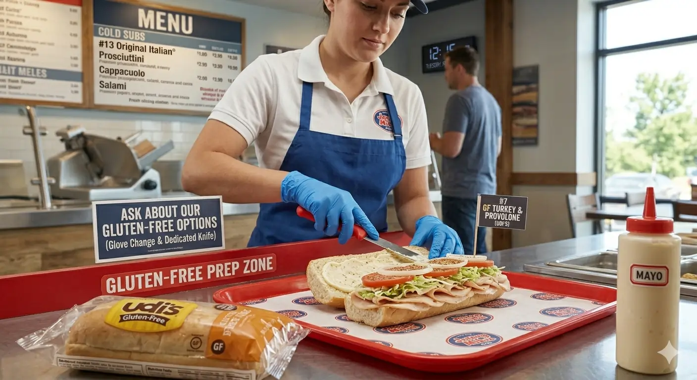 Jersey Mike’s Gluten-Free Menu