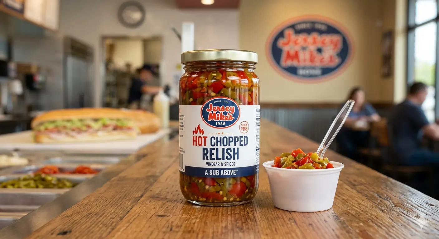 Jersey Mike’s pepper relish